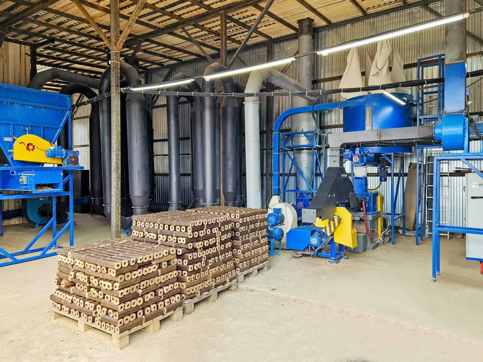 Линии брикетирования